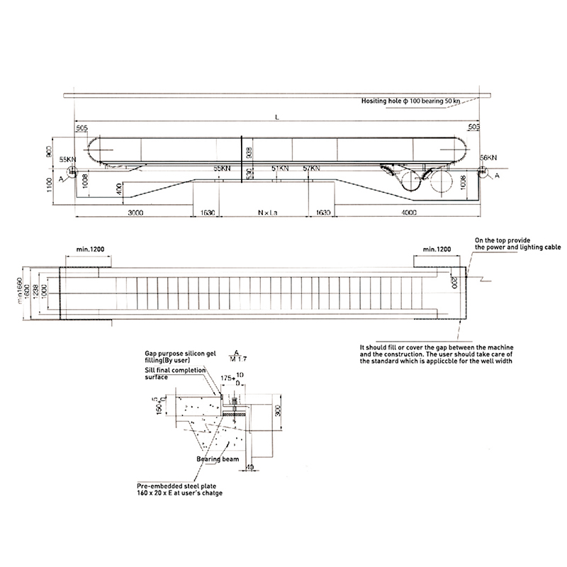 0° Horizontal Moving Walkway