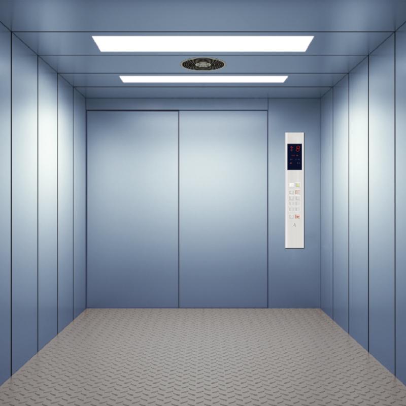 Large Capacity Automatic Car Elevator with Riffled Plate Floor