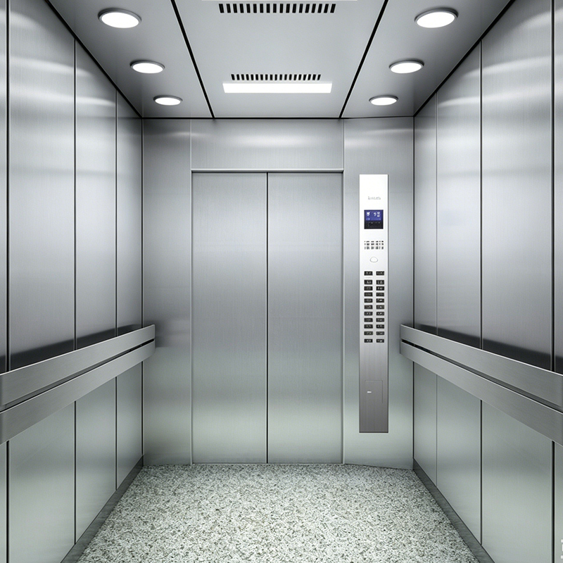 Standard Medical Passenger Elevator with PVC Flooring
