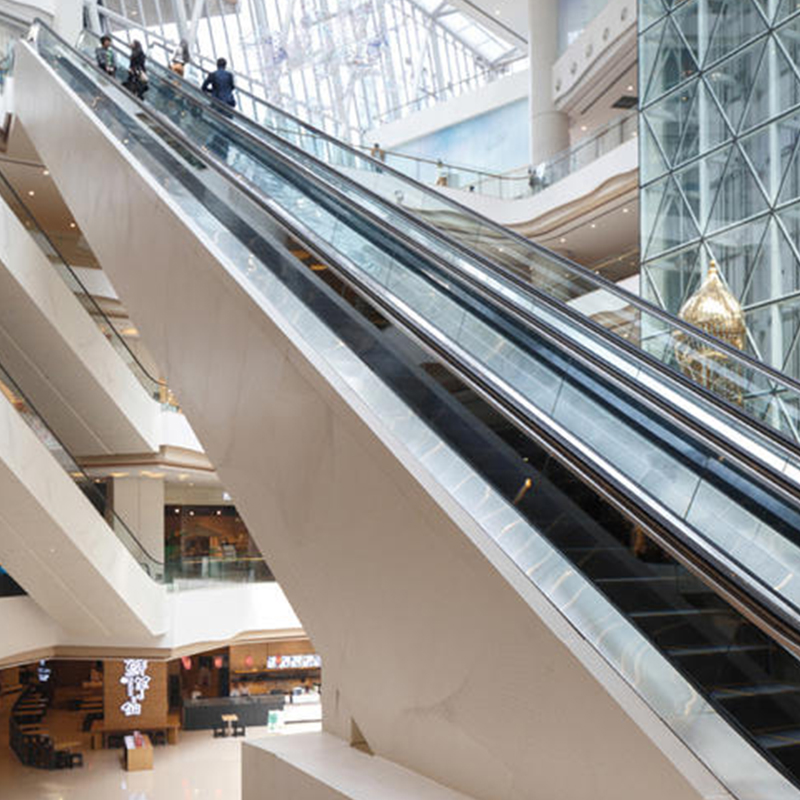 35° Space-Saving Office Building Escalator