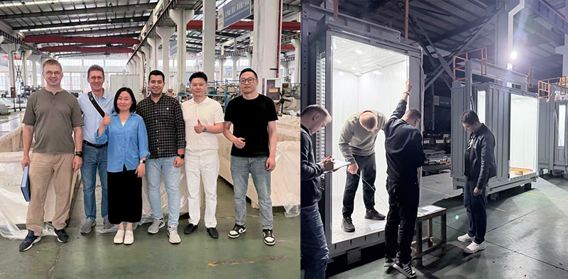  TENAU ELEVATOR：50 units of 5-ton cargo elevators have been packed, inspected and accepted by the customer, and are ready to be shipped to a nuclear power plant in Egypt.