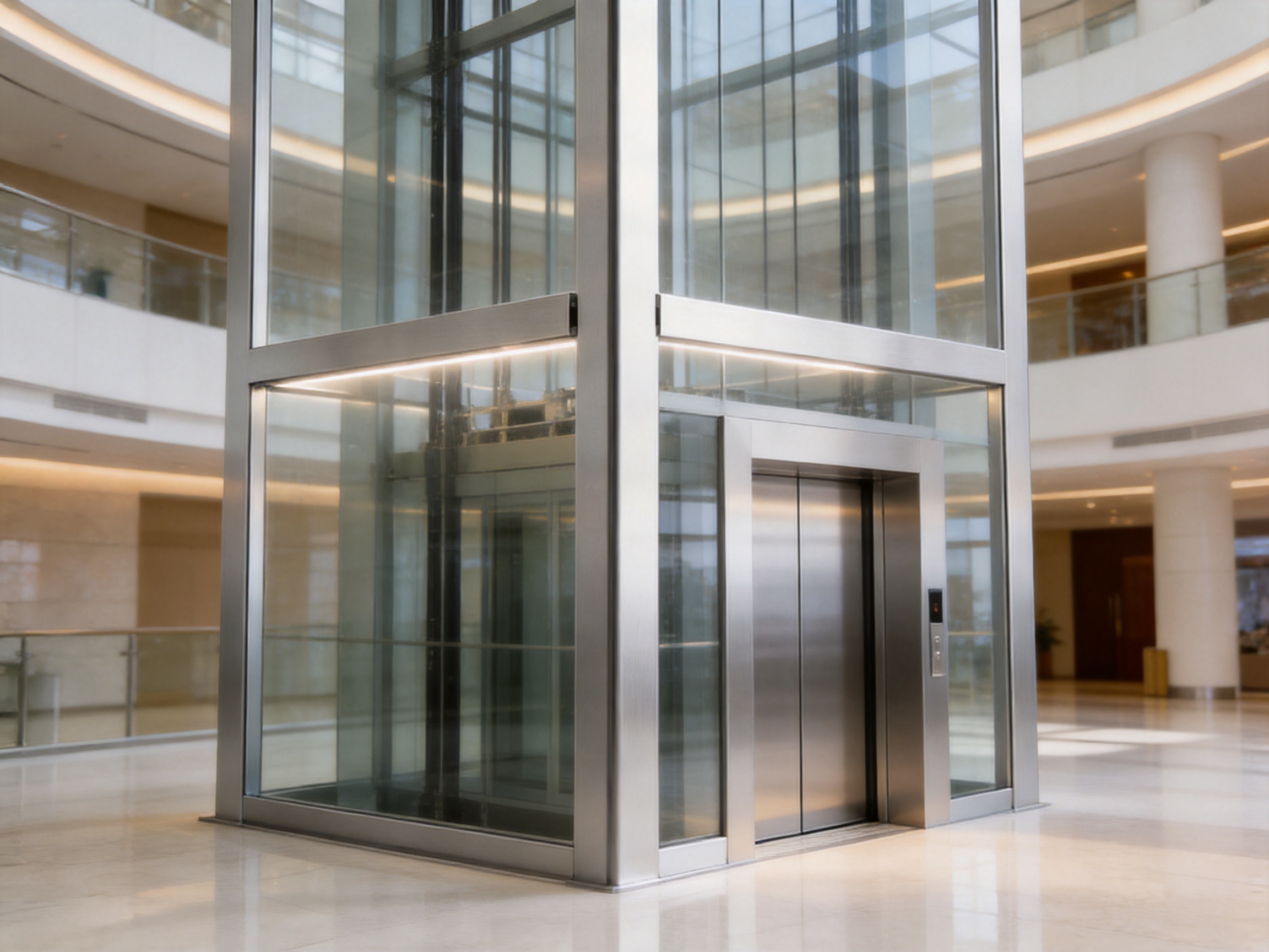 Aluminum Alloy Elevator Hoistway Frame for Modern Vertical Transportation
