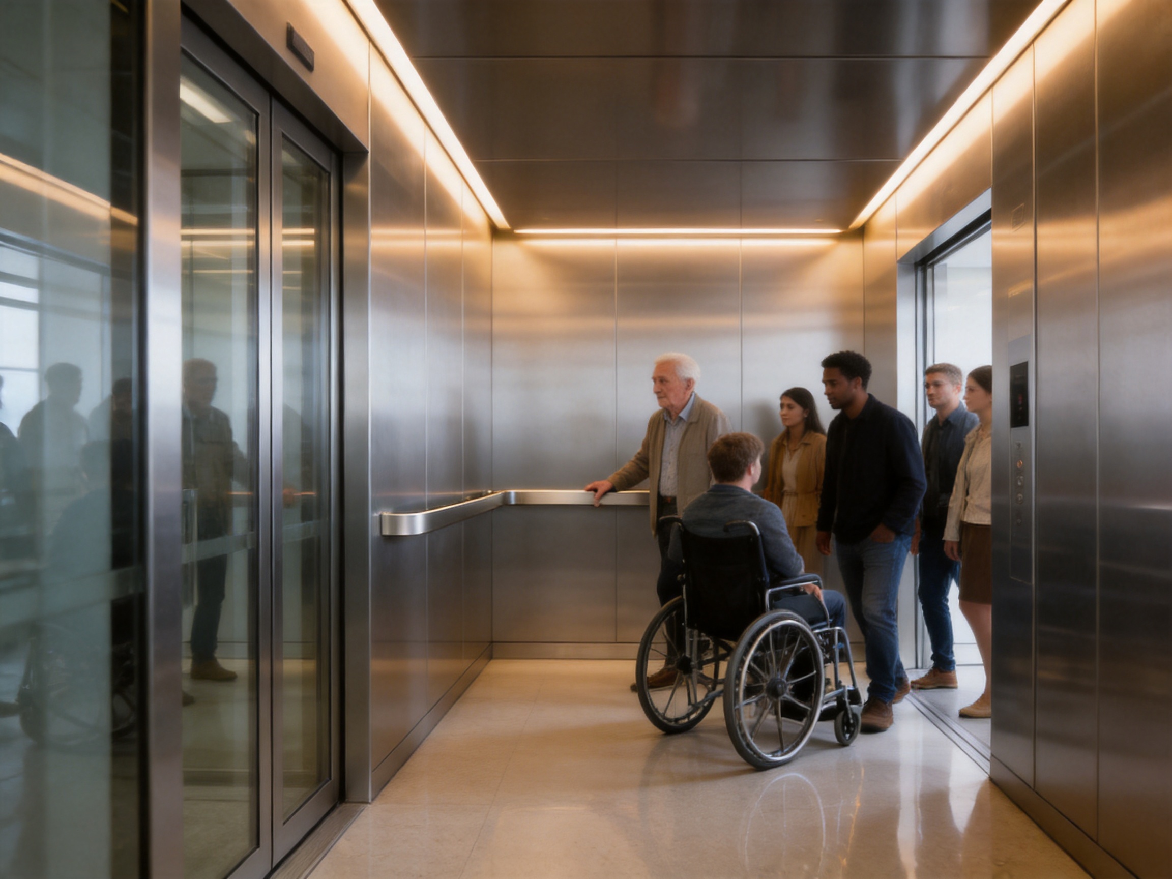 TO-F003 Elevator Handrail: Durable, Safe, and Precision-Made for Modern Lift Interiors
