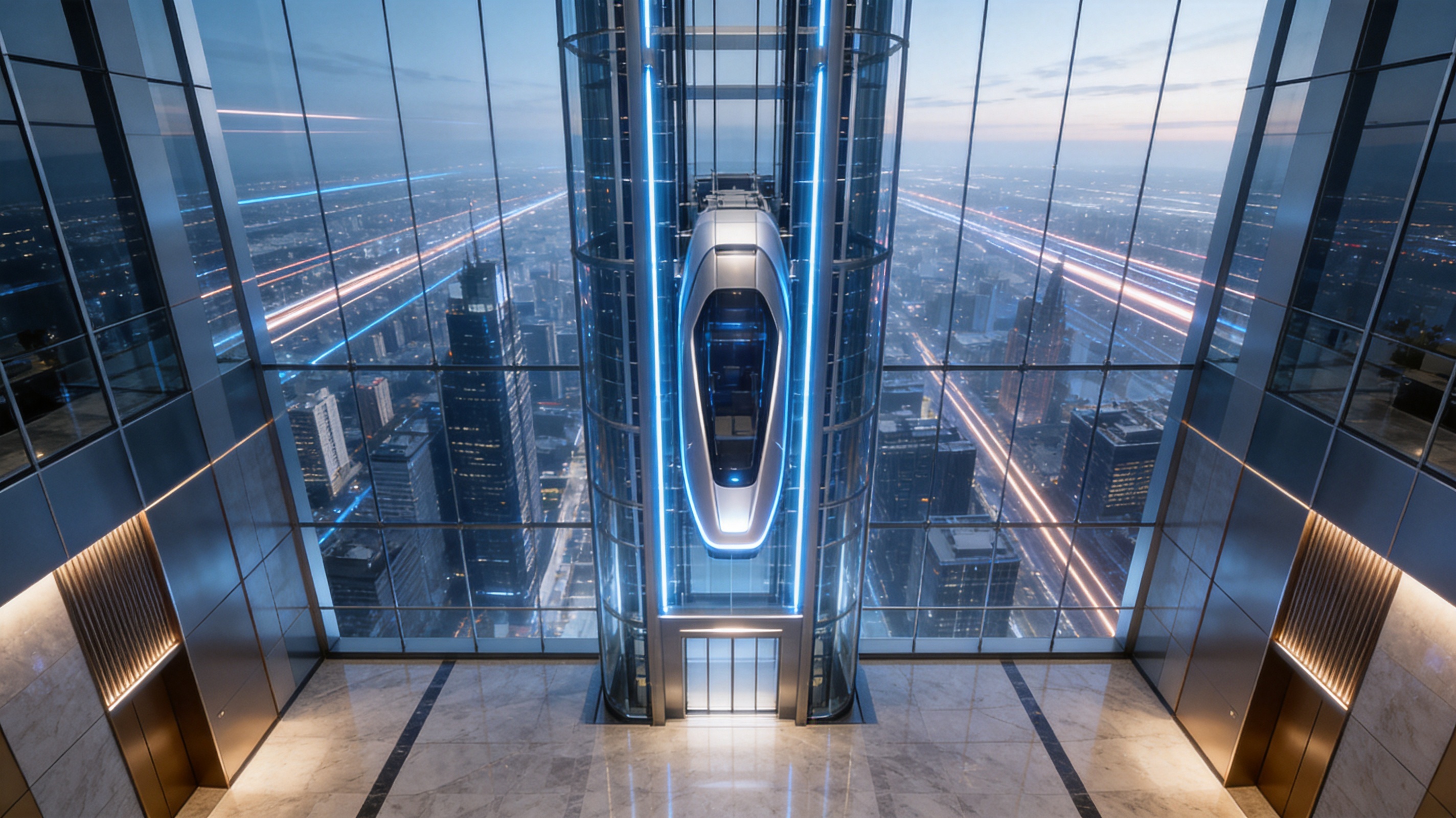 Ultra-High-Speed Elevators for Supertall Buildings and Advanced Urban Mobility