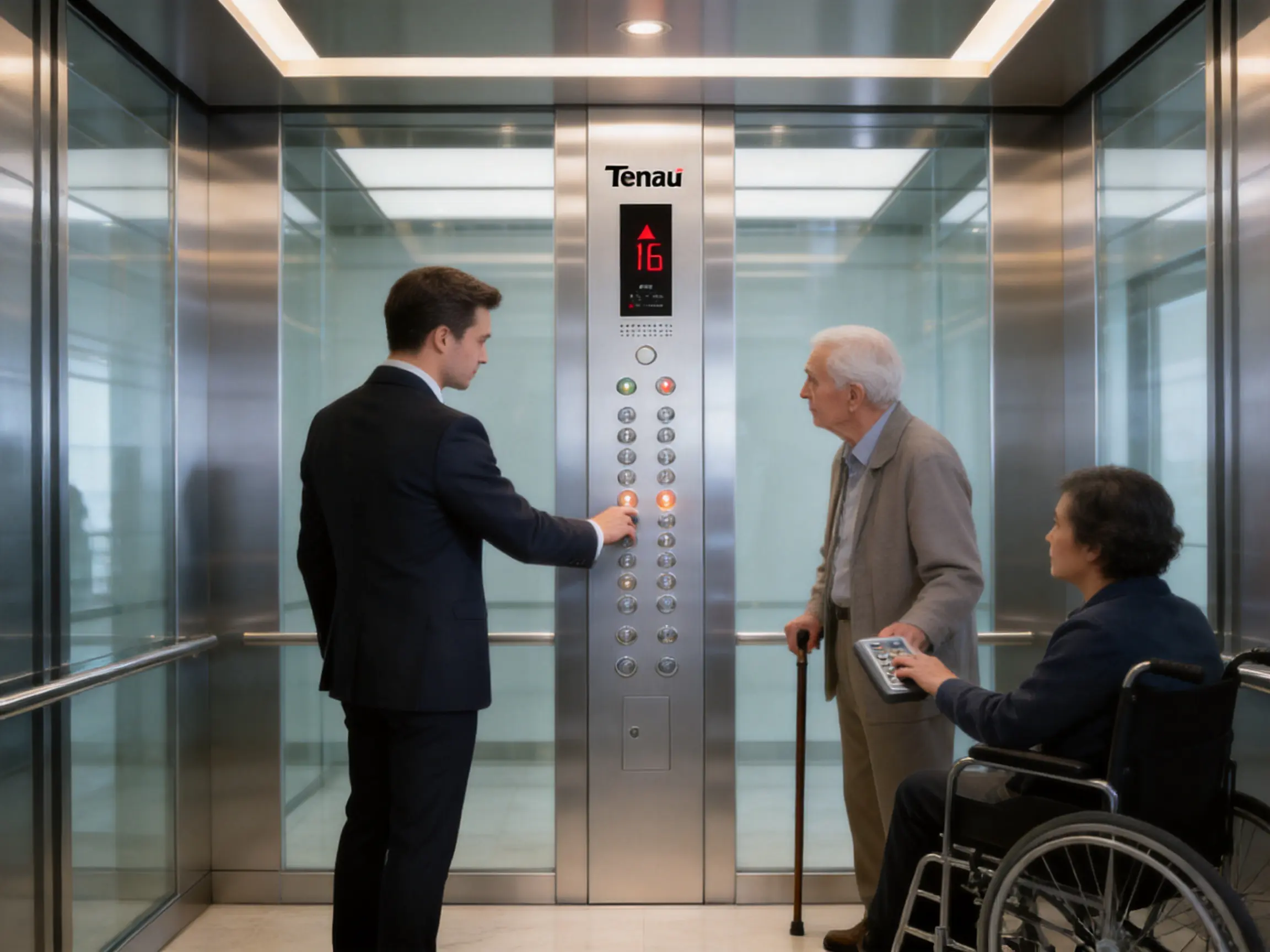 Advanced Elevator Operation Panel Design for Safe, Intelligent, and Efficient Vertical Transportation