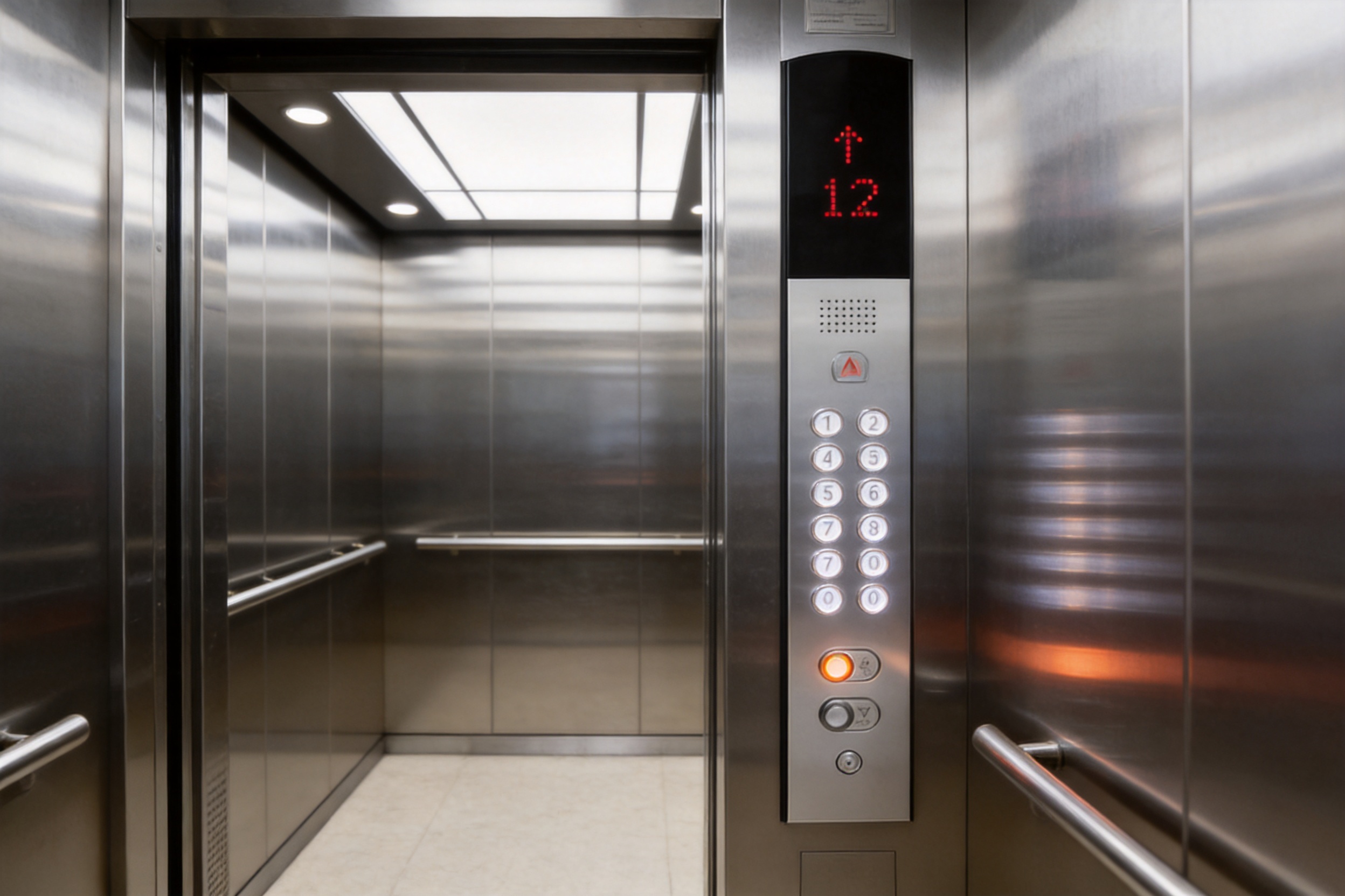 Advanced Elevator Operation Panel for Safe, Intelligent, and Flexible Vertical Transportation